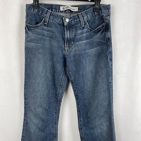 Gap Long & Lean Women Original Denim Jeans Size 4 Regular - Picture 8 of 9